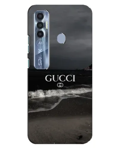 Чехол для TECNO Spark 7 Pro с картинкой «Gucci — морской прибой» Чехол для TECNO Spark 7 Pro с картинкой «Gucci — морской прибой»