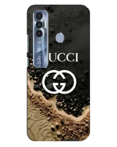 Чехол для TECNO Spark 7 Pro с картинкой «Gucci — песчаные дюны» Чехол для TECNO Spark 7 Pro с картинкой «Gucci — песчаные дюны»