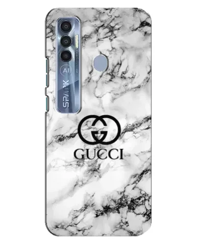 Чехол для TECNO Spark 7 Pro с картинкой «Gucci — мраморный шик» Чехол для TECNO Spark 7 Pro с картинкой «Gucci — мраморный шик»