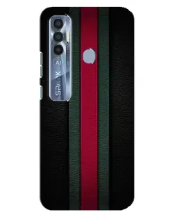 Чехол для TECNO Spark 7 Pro с картинкой «Gucci — неоновая линия»