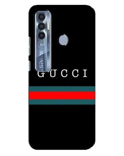 Чехол для TECNO Spark 7 Pro с картинкой «Gucci — красный пояс» Чехол для TECNO Spark 7 Pro с картинкой «Gucci — красный пояс»