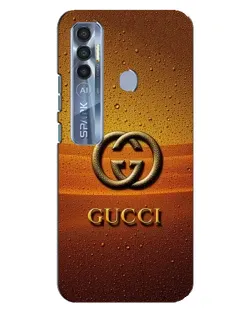 Чехол для TECNO Spark 7 Pro с картинкой «Gucci — солнечный градиент»