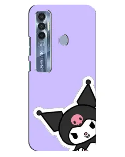 Чехол для TECNO Spark 7 Pro с картинкой «Забавная Kuromi»