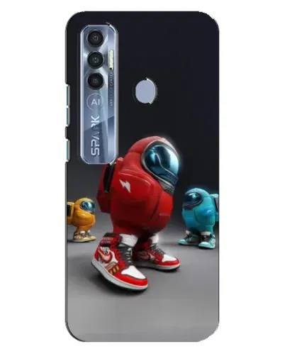 Чохол для TECNO Spark 7 Pro з картинкою «Among Us — 3D стиль» Чохол для TECNO Spark 7 Pro з картинкою «Among Us — 3D стиль»