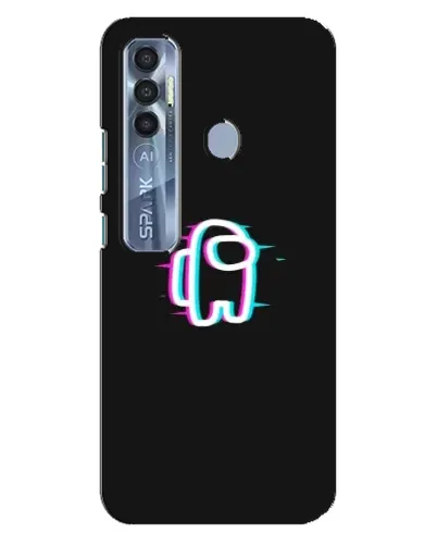 Чохол для TECNO Spark 7 Pro з картинкою «Among Us неон» Чохол для TECNO Spark 7 Pro з картинкою «Among Us неон»