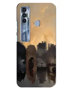 Чехол для TECNO Spark 7 Pro с картинкой «Дорога к вере»