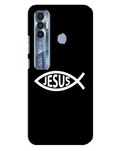 Чехол для TECNO Spark 7 Pro с картинкой «Классический Jesus»