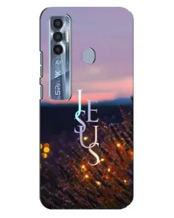 Чохол для TECNO Spark 7 Pro з картинкою «Світло Боже уночі»