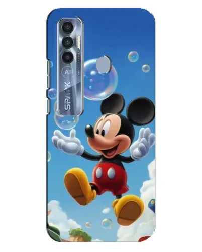 Чохол для TECNO Spark 7 Pro з картинкою «Mickey та мильні бульбашки» Чохол для TECNO Spark 7 Pro з картинкою «Mickey та мильні бульбашки»
