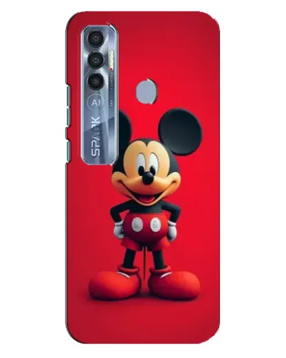 Чохол для TECNO Spark 7 Pro з картинкою «Mickey в повний зріст» Чохол для TECNO Spark 7 Pro з картинкою «Mickey в повний зріст»