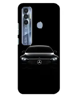 Чехол для TECNO Spark 7 Pro с картинкой «Mercedes Vision — концепт»