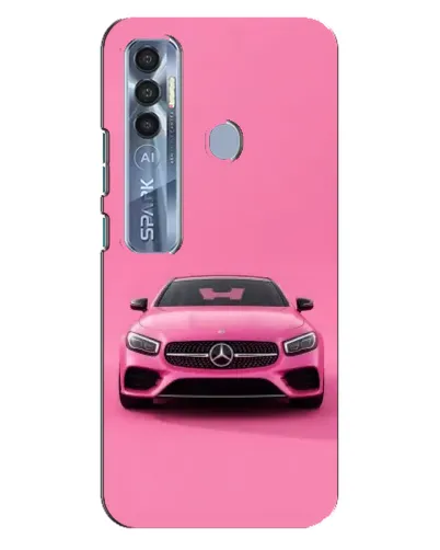 Чохол для TECNO Spark 7 Pro з картинкою «Рожевий Mercedes AMG» Чохол для TECNO Spark 7 Pro з картинкою «Рожевий Mercedes AMG»