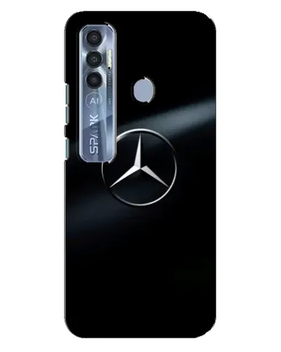 Чохол для TECNO Spark 7 Pro з картинкою «Mercedes на металі» Чохол для TECNO Spark 7 Pro з картинкою «Mercedes на металі»