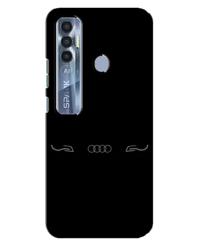 Чохол для TECNO Spark 7 Pro з картинкою «Audi — світловий підпис» Чохол для TECNO Spark 7 Pro з картинкою «Audi — світловий підпис»