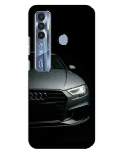 Чохол для TECNO Spark 7 Pro з картинкою «Audi — деталізація кузова»