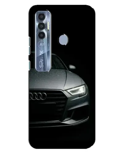 Чохол для TECNO Spark 7 Pro з картинкою «Audi — деталізація кузова» Чохол для TECNO Spark 7 Pro з картинкою «Audi — деталізація кузова»