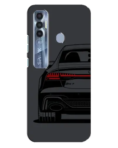 Чохол для TECNO Spark 7 Pro з картинкою «Задня частина Audi — арт» Чохол для TECNO Spark 7 Pro з картинкою «Задня частина Audi — арт»