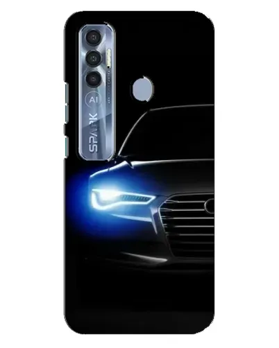 Чохол для TECNO Spark 7 Pro з картинкою «Неоновий погляд Audi» Чохол для TECNO Spark 7 Pro з картинкою «Неоновий погляд Audi»