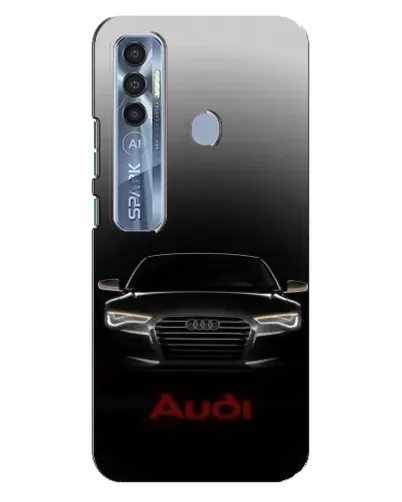 Чохол для TECNO Spark 7 Pro з картинкою «Audi — градієнтний контур» Чохол для TECNO Spark 7 Pro з картинкою «Audi — градієнтний контур»
