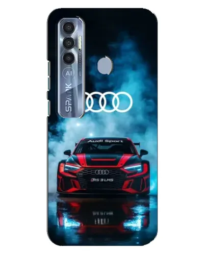 Чохол для TECNO Spark 7 Pro з картинкою «Audi Sport — неон» Чохол для TECNO Spark 7 Pro з картинкою «Audi Sport — неон»