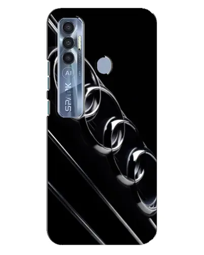 Чохол для TECNO Spark 7 Pro з картинкою «Audi — абстрактні кільця» Чохол для TECNO Spark 7 Pro з картинкою «Audi — абстрактні кільця»