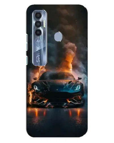 Чохол для TECNO Spark 7 Pro з картинкою «Lamborghini димна естетика» Чохол для TECNO Spark 7 Pro з картинкою «Lamborghini димна естетика»