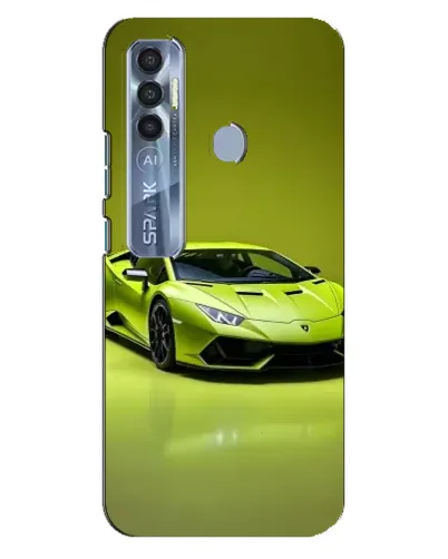 Чохол для TECNO Spark 7 Pro з картинкою «Салатовий Lamborghini Huracan» Чохол для TECNO Spark 7 Pro з картинкою «Салатовий Lamborghini Huracan»