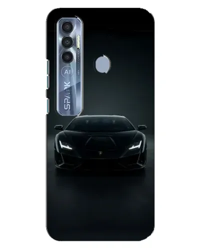 Чохол для TECNO Spark 7 Pro з картинкою «Чорний Lamborghini Aventador» Чохол для TECNO Spark 7 Pro з картинкою «Чорний Lamborghini Aventador»