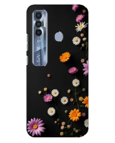 Чехол для TECNO Spark 7 Pro с картинкой «Цветочная композиция»