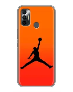 Чохол для TECNO Spark 7P з картинкою «Jordan Sunset»