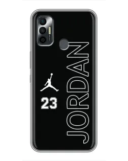 Чохол для TECNO Spark 7P з картинкою «Jordan Vertical»