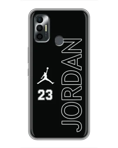 Чохол для TECNO Spark 7P з картинкою «Jordan Vertical»