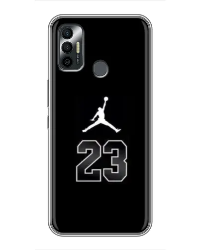 Чохол для TECNO Spark 7P з картинкою «Jordan Flight 23»