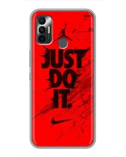 Чохол для TECNO Spark 7P з картинкою «Nike Just Do It»