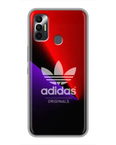 Чохол для TECNO Spark 7P з картинкою «Adidas Red Neon» Чохол для TECNO Spark 7P з картинкою «Adidas Red Neon»
