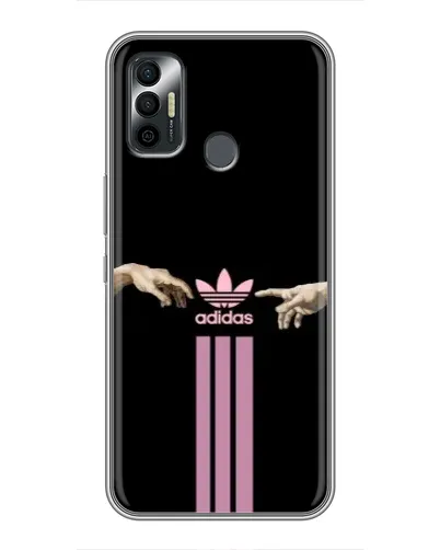 Чохол для TECNO Spark 7P з картинкою «Adidas Hands» Чохол для TECNO Spark 7P з картинкою «Adidas Hands»