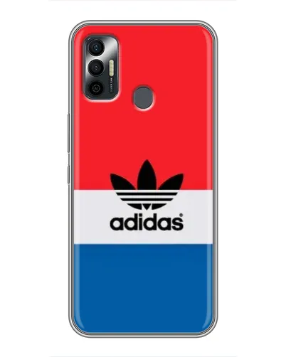 Чохол для TECNO Spark 7P з картинкою «Ретро блоки Adidas» Чохол для TECNO Spark 7P з картинкою «Ретро блоки Adidas»