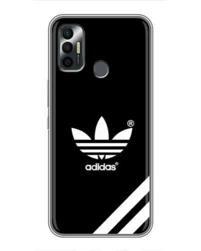 Чохол для TECNO Spark 7P з картинкою «Adidas з діагональними смугами» Чохол для TECNO Spark 7P з картинкою «Adidas з діагональними смугами»