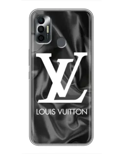 Чехол для TECNO Spark 7P с картинкой «Шелковый Louis Vuitton»