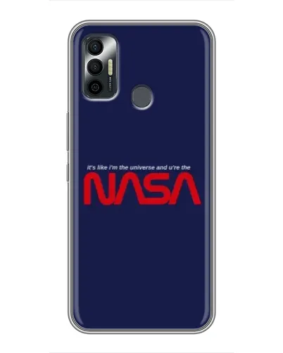 Чехол для TECNO Spark 7P с картинкой «NASA — глубокий космос»