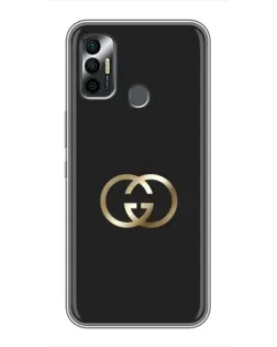 Чехол для TECNO Spark 7P с картинкой «Минимализм Gucci»