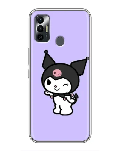 Чохол для TECNO Spark 7P з картинкою «Класична Kuromi»