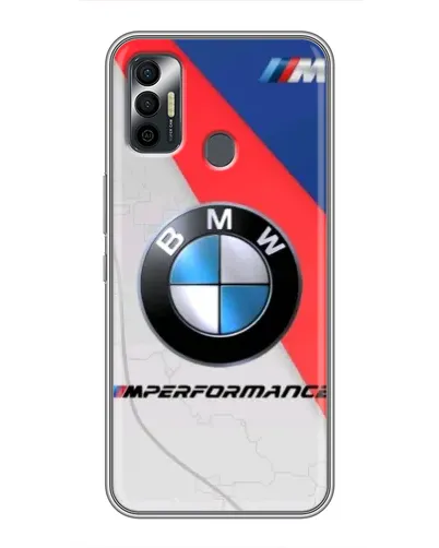 Чехол для TECNO Spark 7P с картинкой «BMW Performance стиль»