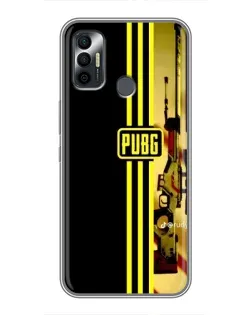 Чохол для TECNO Spark 7P з картинкою «PUBG — камуфляжний шолом» Чохол для TECNO Spark 7P з картинкою «PUBG — камуфляжний шолом»