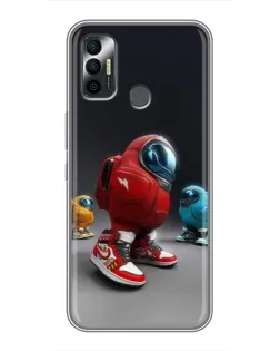 Чохол для TECNO Spark 7P з картинкою «Among Us — 3D стиль» Чохол для TECNO Spark 7P з картинкою «Among Us — 3D стиль»