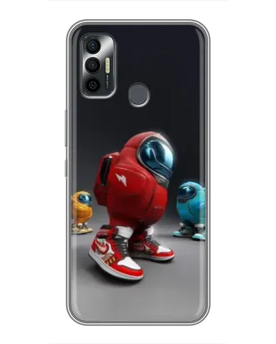Чохол для TECNO Spark 7P з картинкою «Among Us — 3D стиль» Чохол для TECNO Spark 7P з картинкою «Among Us — 3D стиль»