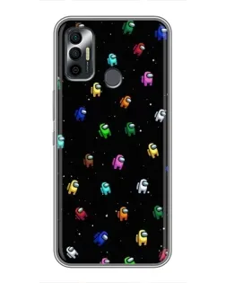 Чохол для TECNO Spark 7P з картинкою «Екіпаж Among Us» Чохол для TECNO Spark 7P з картинкою «Екіпаж Among Us»