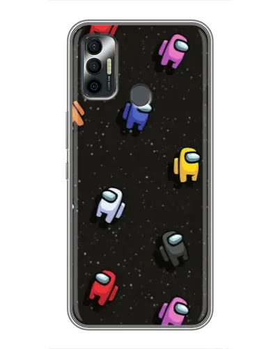 Чохол для TECNO Spark 7P з картинкою «Космічний патерн Among Us» Чохол для TECNO Spark 7P з картинкою «Космічний патерн Among Us»