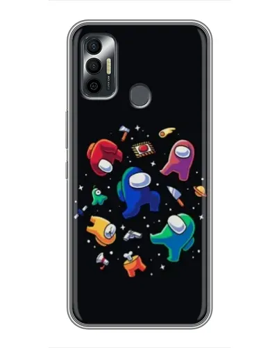 Чохол для TECNO Spark 7P з картинкою «Among Us космос» Чохол для TECNO Spark 7P з картинкою «Among Us космос»