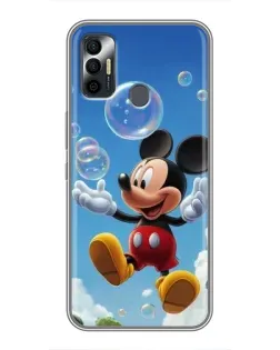 Чохол для TECNO Spark 7P з картинкою «Mickey та мильні бульбашки» Чохол для TECNO Spark 7P з картинкою «Mickey та мильні бульбашки»